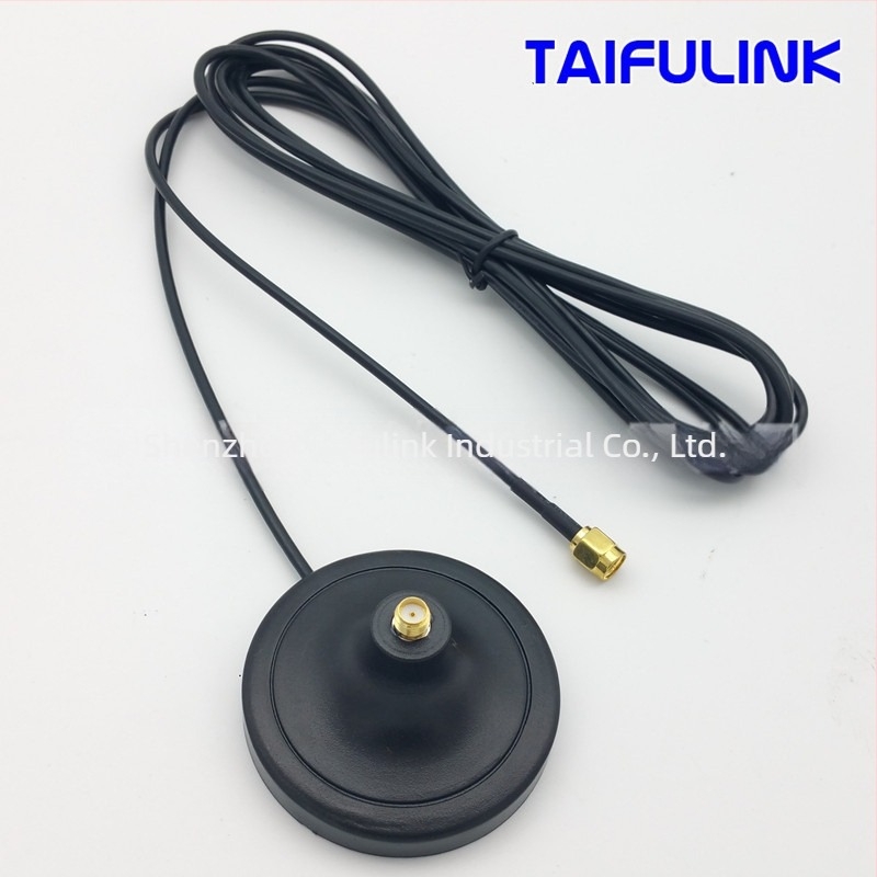 Bază de antenă 2,4 GHz cu cablu de extindere WiFi de 3 m, conector SMAJK masculin, pentru antene 3G/4G