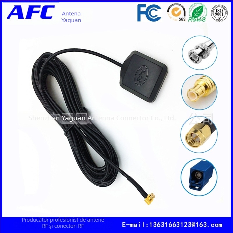 GP2-1 Antenă GPS pentru urmărire și poziționare, 28 dB câștig, antenă GLONASS activă, SWR ≤ 1,5, GLONASS 1602