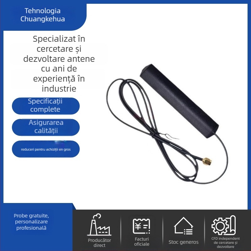 CKH 4G antenă sticker — câștig înalt, 2,4 GHz și 5,8 GHz, GSM/LTE 4G, montaj exterior