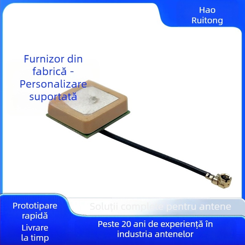 Modul de măsurare pentru navigație cu antenă activă ceramică încorporată, câștig înalt, frecvență unică — Haoruitong