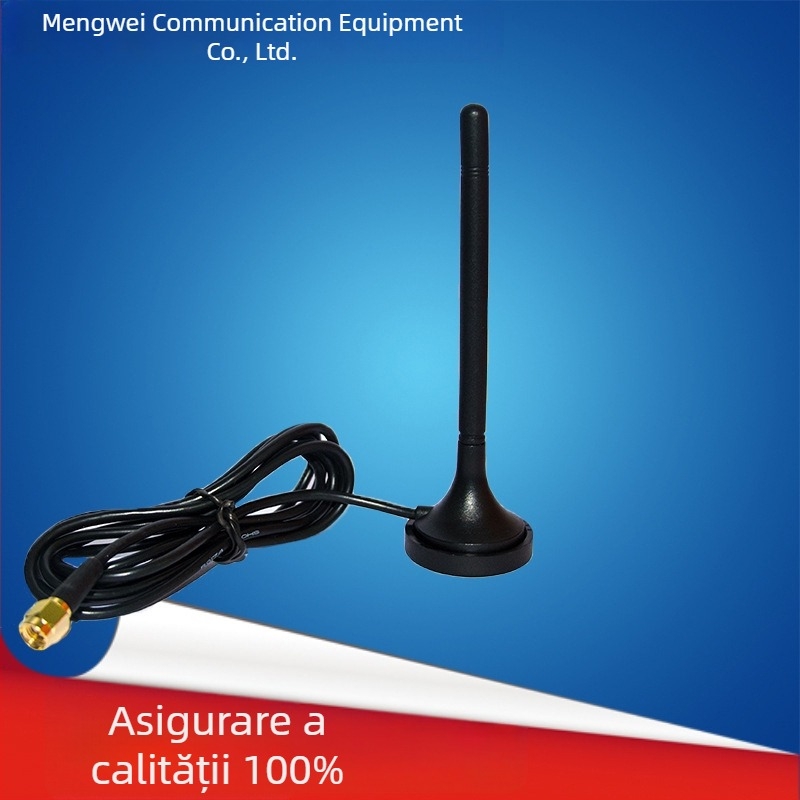 Antena auto WiFi/GSM cu montaj magnetic extern – DVB-05, SWR ≤ 2, rază de 12 m