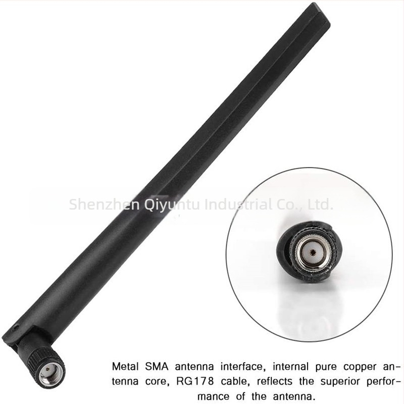 Antena pentru router Asus AC68U/86U – omnidirecțională, cu un câștig înalt, 2.4 GHz/5.8 GHz dual-band, conector SMA (AP-2.4/2.8-04)