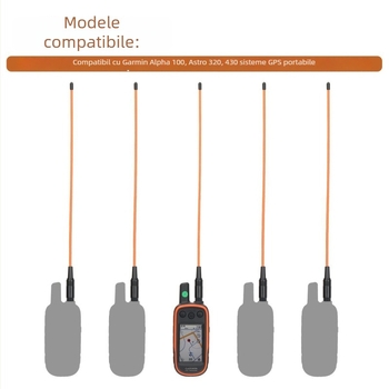 Antena GPS 771 – bandă de frecvență 3–5 km; distanță teoretică 10–50 km; fără baterie; poziționare; compatibil cu Garmin Alpha 100, Astro 320, 430