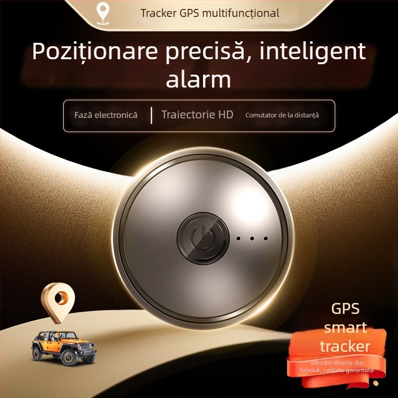 Tracker GPS personal cu Beidou și 4G, precizie de 5 m, alarme SOS, alarmă mobilă și geofence, fixare magnetică