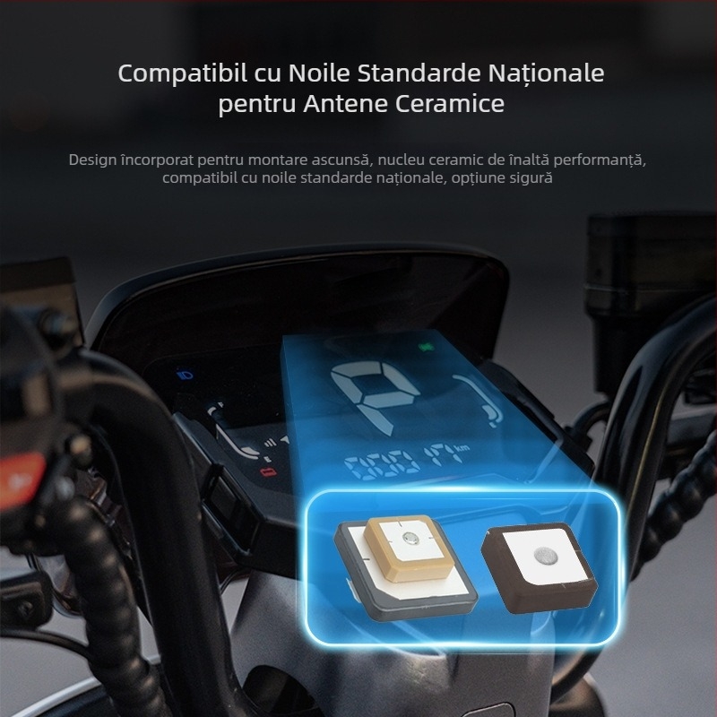 Bat Wireless Antenă GNSS pentru poziționare de înaltă precizie, L1/L2/L5, Pasivă, Încorporată, cu câștig înalt, Antenă GPS ceramică