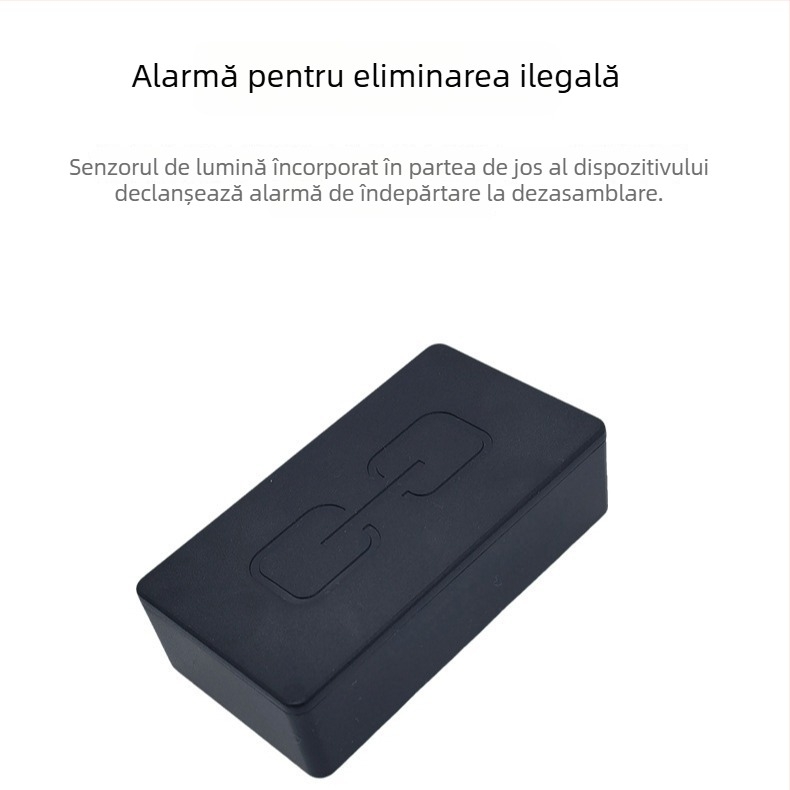 Tracker GPS pentru vehicule cu poziționare Beidou, precizie GPS 5–15 m, alarme mobile și geofence, hărți Gaode/Baidu, montaj magnetic
