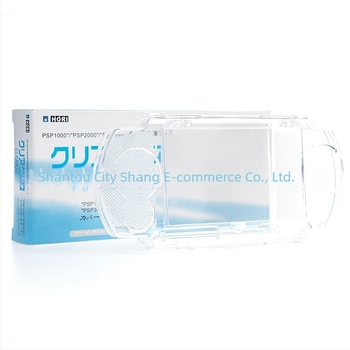 Carcasă Crystal Transparentă pentru PSP 2000/3000 (Plastic; Model PSP2000/PSP3000; Origine: Shenzhen; Ambalare: Cutie colorată)