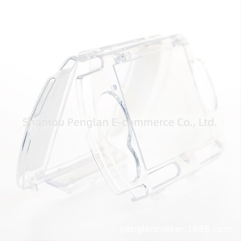 Carcasă Crystal Transparentă pentru PSP 2000/3000 (Plastic; Model PSP2000/PSP3000; Origine: Shenzhen; Ambalare: Cutie colorată)