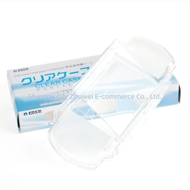 Carcasă Crystal Transparentă pentru PSP 2000/3000 (Plastic; Model PSP2000/PSP3000; Origine: Shenzhen; Ambalare: Cutie colorată)