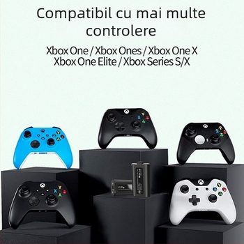 Good Value Xbox Series Kit de încărcare a bateriei pentru controller Xbox Series, baterie de litiu, compatibil cu controllere Xbox Series