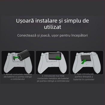 Good Value Xbox Series Kit de încărcare a bateriei pentru controller Xbox Series, baterie de litiu, compatibil cu controllere Xbox Series