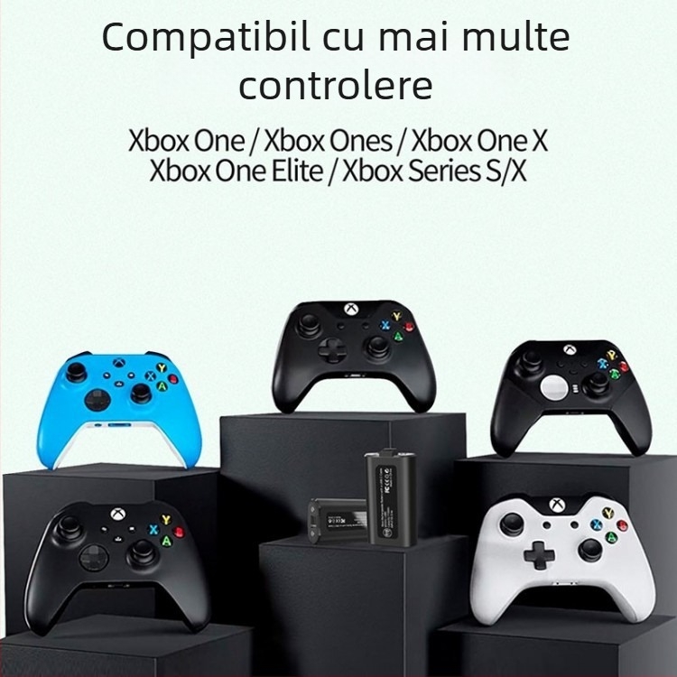 Good Value Xbox Series Kit de încărcare a bateriei pentru controller Xbox Series, baterie de litiu, compatibil cu controllere Xbox Series