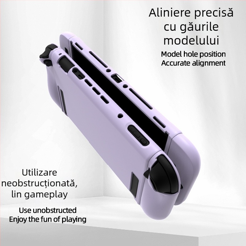 Carcasă pentru jocuri Nintendo Switch 2 — husă TPU cu design split, turnare prin injecție, compatibil Switch 2, greutate 80 g