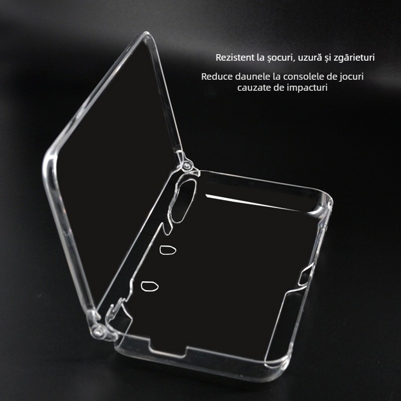 Carcasă PC transparentă pentru New 2DS LL, turnare prin injecție, 60 g, origine Huizhou