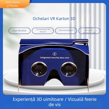 Ochelari VR pentru cap, model vr01, material din hârtie, rezoluție înaltă, sistem de operare Android