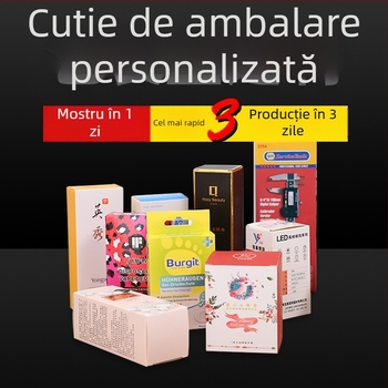 Cutie personalizabilă de ambalare din carton ondulat cu fereastră pentru electronice, imprimare offset, tavă albă din carton, imprimare logo, construcție din hârtie/carton