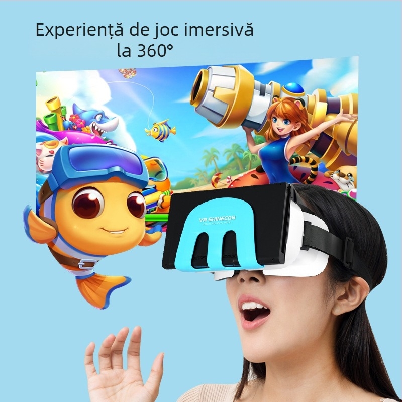 Ochelari VR pentru Nintendo Switch – 1080p HD, 3D, model SC-G11, din plastic