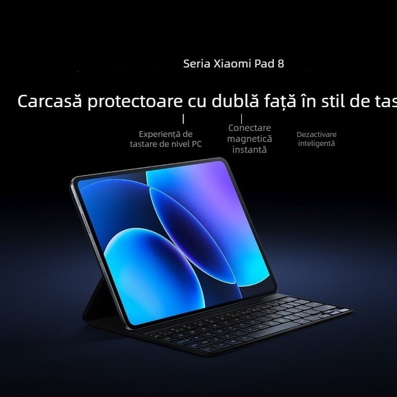 Xiaomi Mi Pad 8/Pro Magic Keyboard - Tastatură wireless Bluetooth, suport ergonomic, cablu 0,5 m, producție OEM