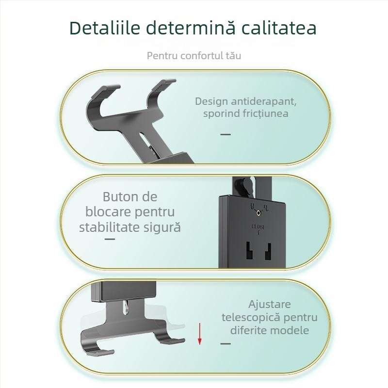 Suport pentru tabletă Gibbon A69 cu montaj pe perete (Brand: Gibbon, Model: A69, Categorie: Suport, Greutate: 0.5 kg)