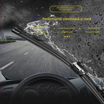 Ștergătoare fără ramă pentru Volkswagen Polo — cauciuc, brand Changxi, față și spate