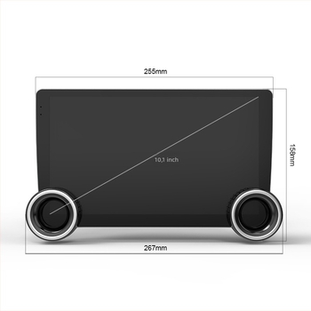 Navigație auto cu Android, control cu două butoane, navigație GPS cu imagine de marșarier, CarPlay compatibil, compatibil cu peste 1000 de modele