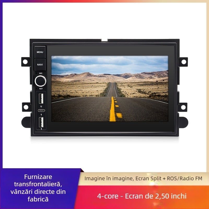Ford F-150 navigație multimedia auto all-in-one cu GPS, Bluetooth, Cameră de mers înapoi, ecran tactil HD capacitiv, opțiune CarPlay