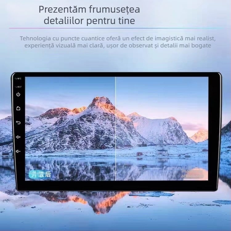 Unitate head Android pentru mașină cu Android 13, ecran IPS, 50W, alimentare 12V, brand Luu