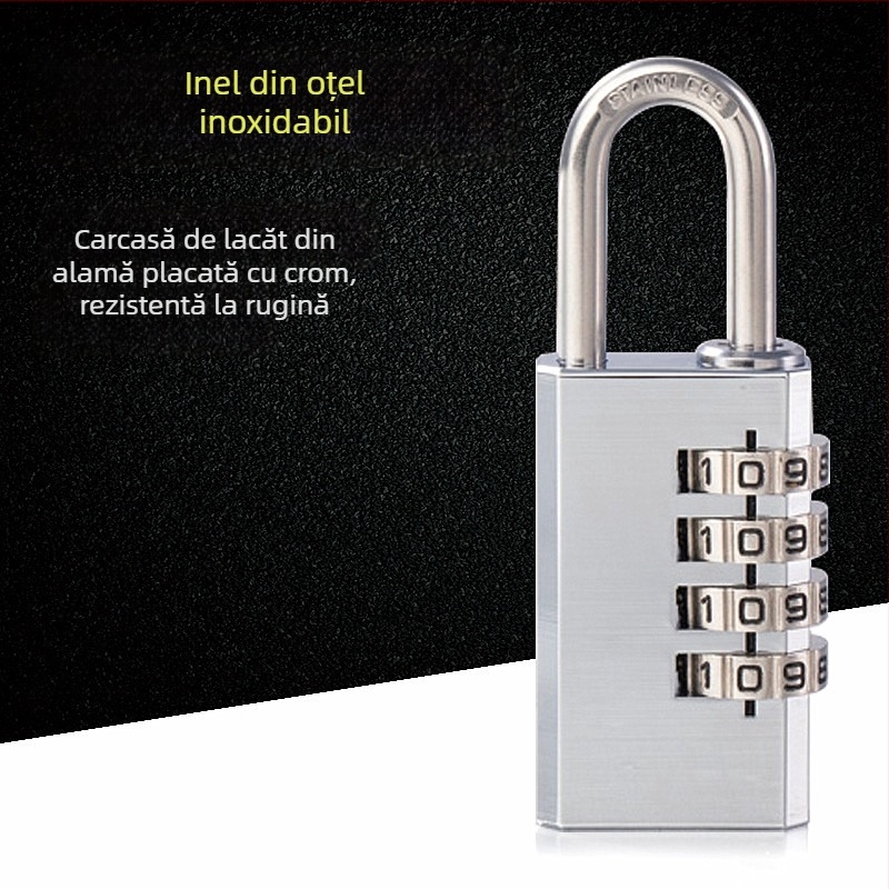 DT284 Lacăt casnic din cupru pentru dulapuri și uși, stil modern simplu