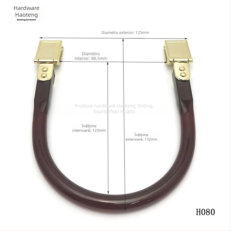 Mâner pentru geantă hardware Universal aliaj plastic H080