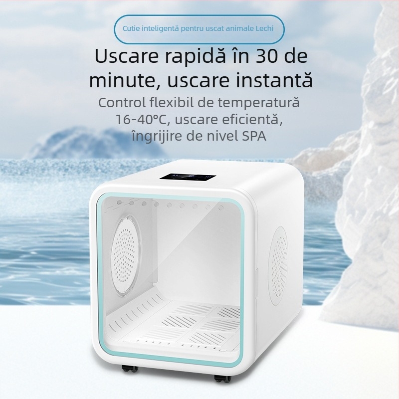 Cutie de uscare pentru animale de companie, model SU9, sub 1000W, 220V, încălzire PTC, motor DC