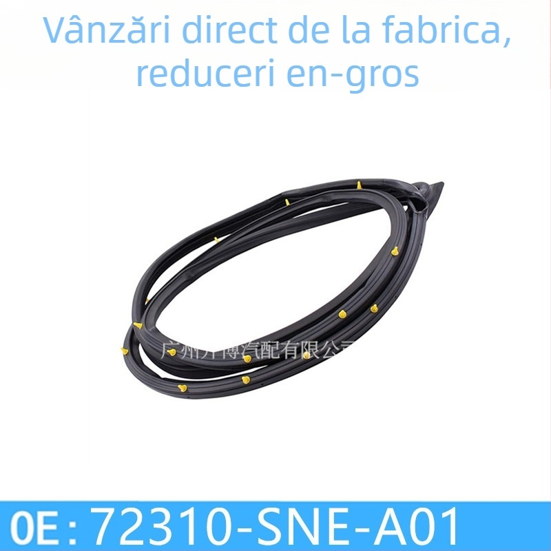 Etanșare ușă auto – bandă de etanșare din cauciuc, modelele 72810-sna-a01 / 72850-sna-a01; compatibil cu Fa1; coduri de produs 72310-sne-a01 / 72350-sne-a01