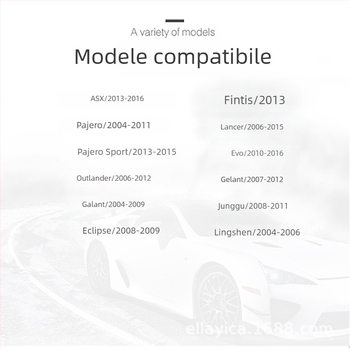 Receptor Bluetooth pentru Mitsubishi MP3 Player, Model MITSUBISHI-A, AUX, 12-24V, Bluetooth 4.0, Redare 24h