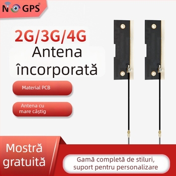 Antena încorporată FPC GSM/2G/3G/4G, câștig înalt, personalizabilă, banda 700–2700 MHz, 50 Ω, SWR ≤ 1.5