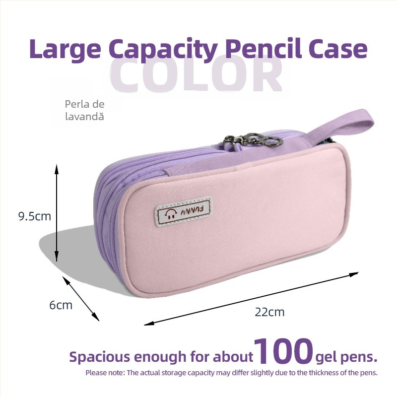 Penar, cu trei straturi, portabil, cu capacitate mare (pânză; stil coreean)