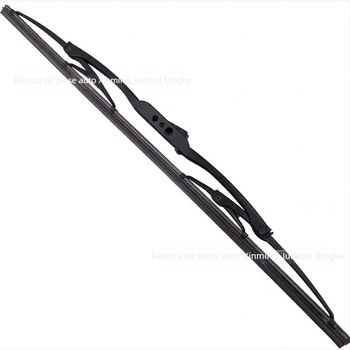 Ștergător auto cu schelet din fier în formă U, model 14-28, compatibil cu 99% din brațe în formă U, unghi de ștergere 90°, 12–24V