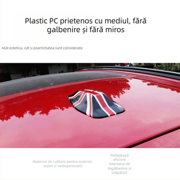 Carlway capac de antenă auto pentru BMW Mini U25, decorativ, montaj cu bandă adezivă, personalizare disponibilă
