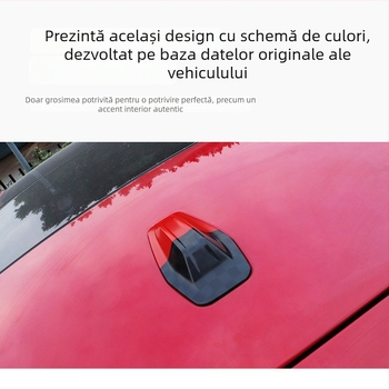 Carlway capac de antenă auto pentru BMW Mini U25, decorativ, montaj cu bandă adezivă, personalizare disponibilă