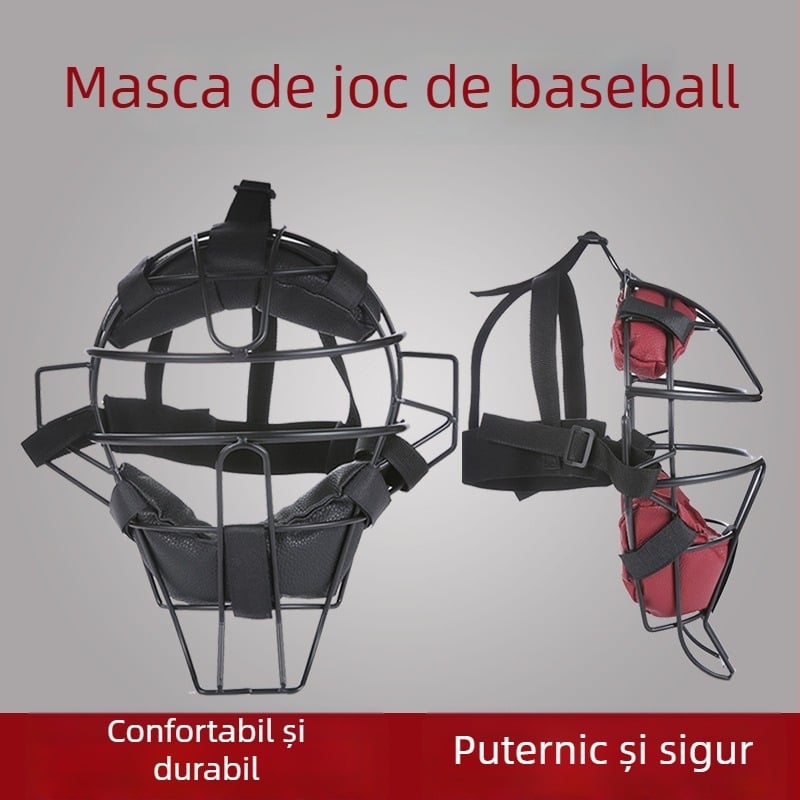 Mască de protecție pentru baseball pentru antrenament — Hanpu, fibră de poliester, pentru baseball, protecție a capului
