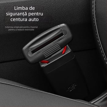 Inserție de blocare pentru centura auto cu limbă bayonet – oțel 45 gauge, greutate 54 g, model 6668, imprimare logo disponibil