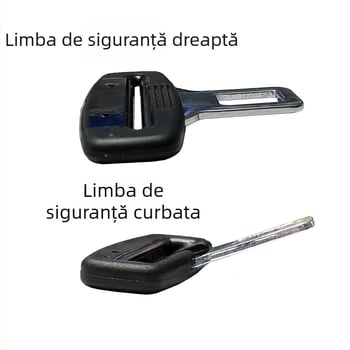Inserție de blocare pentru centura auto cu limbă bayonet – oțel 45 gauge, greutate 54 g, model 6668, imprimare logo disponibil