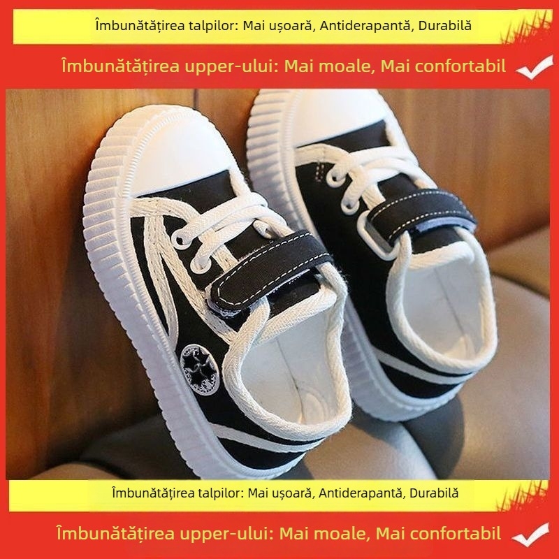 Pantofi sport pentru copii, partea superioară din plasă, talpă antiderapantă, model desene animate, pentru 12–48 de luni