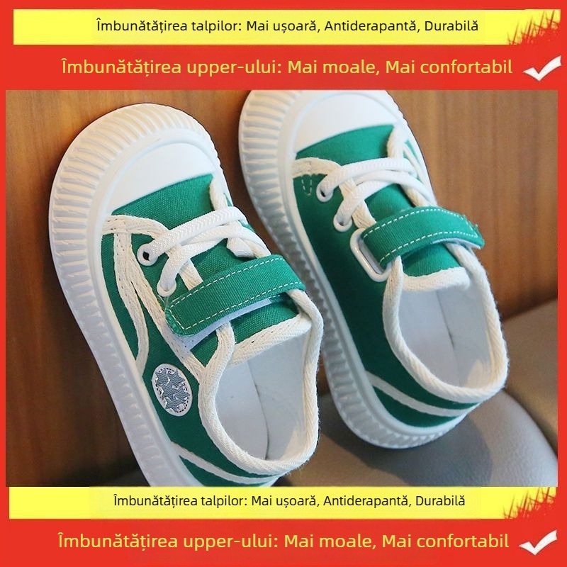 Pantofi sport pentru copii, partea superioară din plasă, talpă antiderapantă, model desene animate, pentru 12–48 de luni