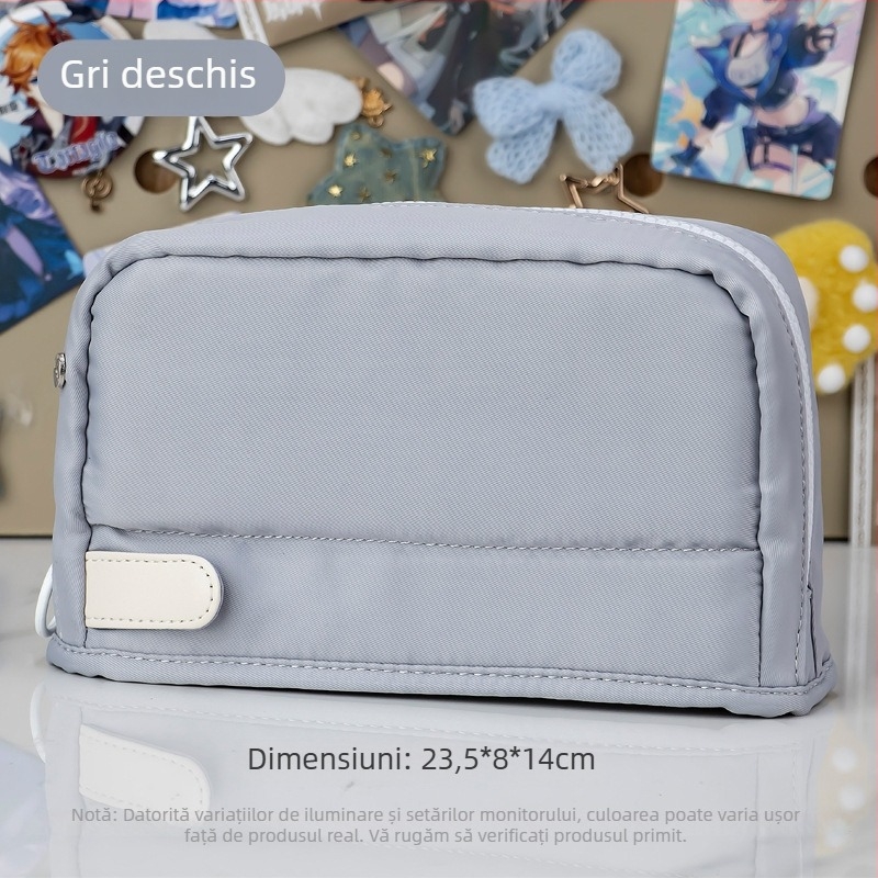 Penar pentru creioane – stil japonez, pliabil, capacitate mare, depozitare pe mai multe straturi (Nailon Bh01, Brand: Other, Stil: Casual)