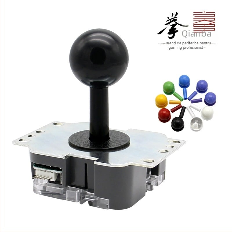 Accesorii joystick arcade Qanba – Interfață universală de 5 pini, 8 direcții, mică poartă pătrată