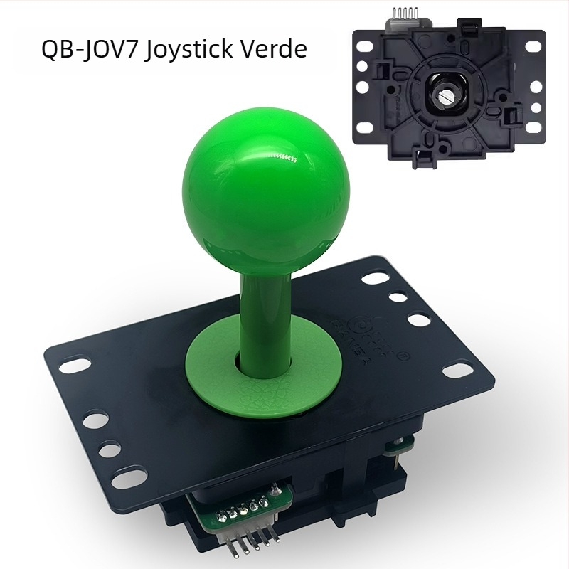 Accesorii joystick arcade Qanba – Interfață universală de 5 pini, 8 direcții, mică poartă pătrată