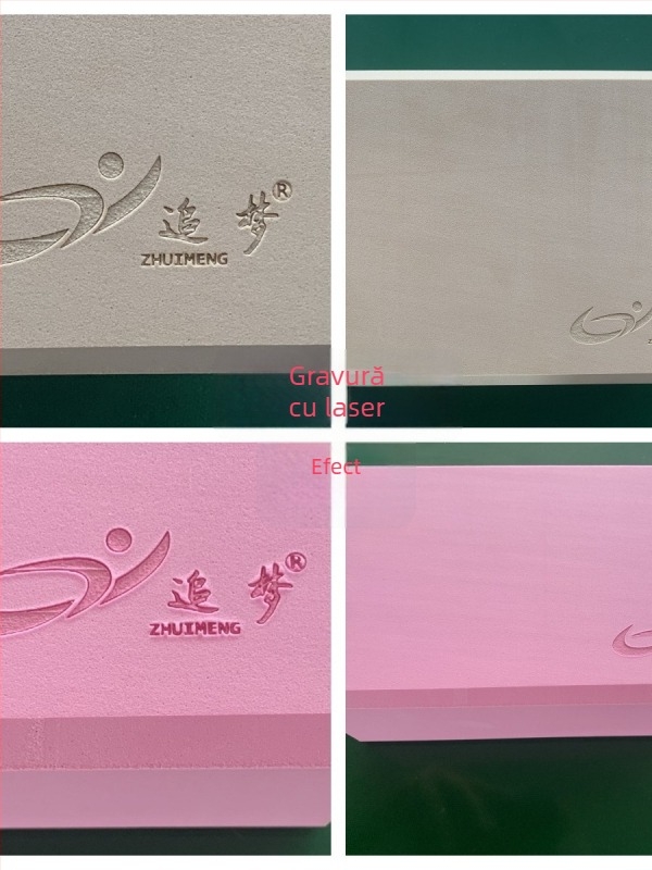 Cărămidă de yoga – spumă EVA de înaltă densitate, Dream chasing, greutăți 120/150/180/200 g, personalizare disponibilă