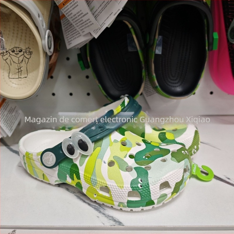 Pantofi EVA de plajă pentru copii, unisex, stil desen animat; partea superioară EVA și talpa EVA; pentru 1–12 ani; lansare vară 2024