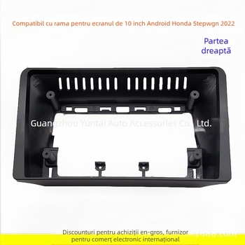 Cadrul frontal de navigație pentru Honda Stepwgn cu ecran Android mare, model HD-88, material: cadru din plastic, greutate 0,8 kg, modificare audio