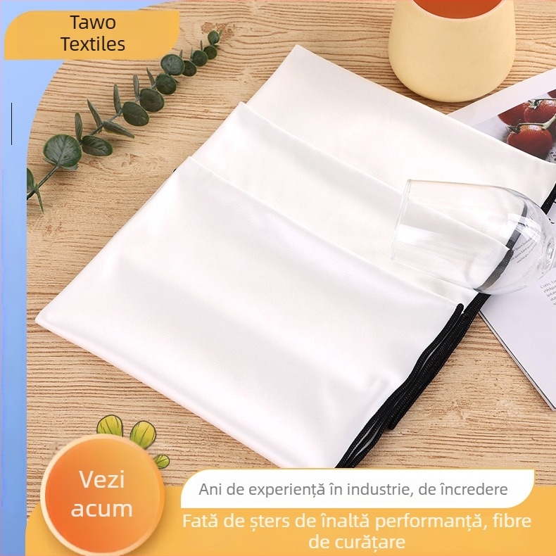 Lavetă de curățare pentru pahare de vin, fibră ultrafină, Zipsoft, utilizare casnică, 2019