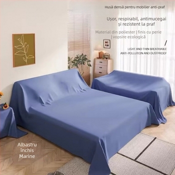 Husă antipraf pentru mobilier din poliester – pentru canapea, frigider, calculator și noptiere
